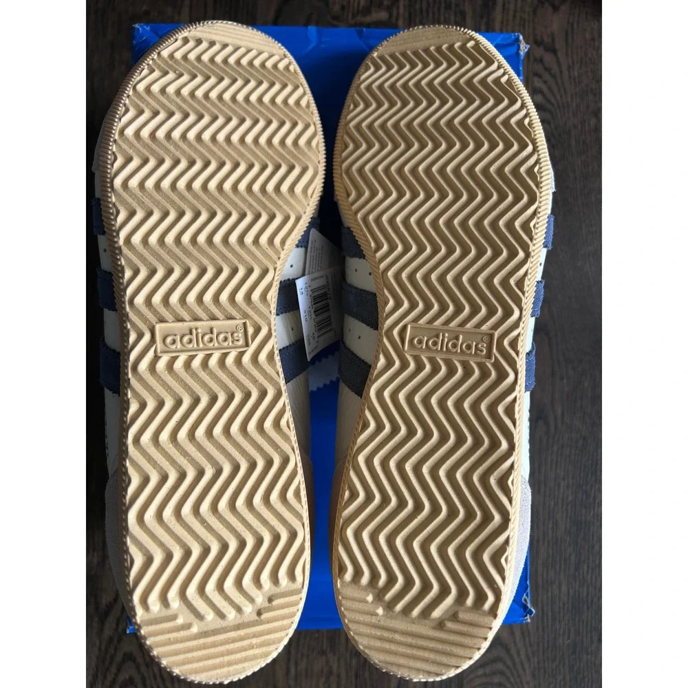 Adidas Japan W Off White Preloved Indigo Blue Gum JQ9519 Mens 12.5 Womens 14